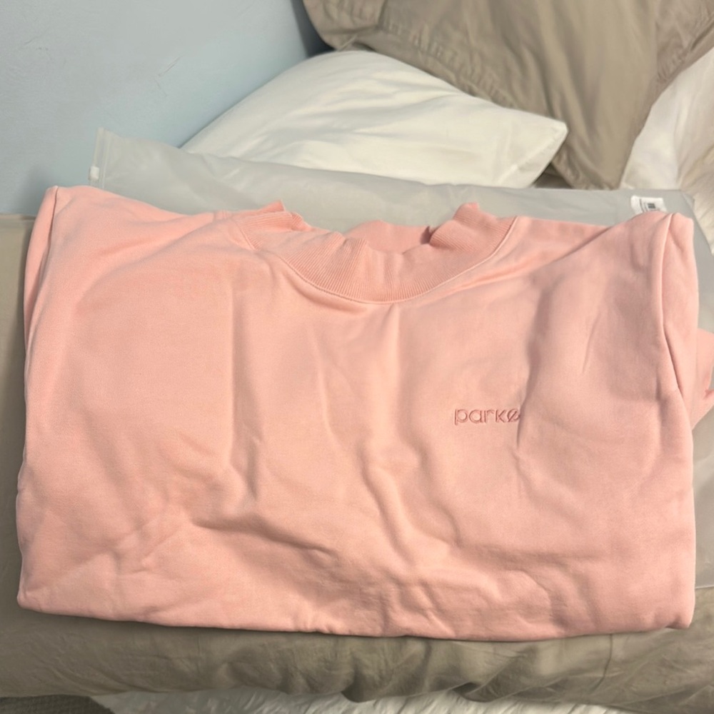Parke Light Pink Sweatshirt for Women